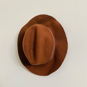 Brown boho hat